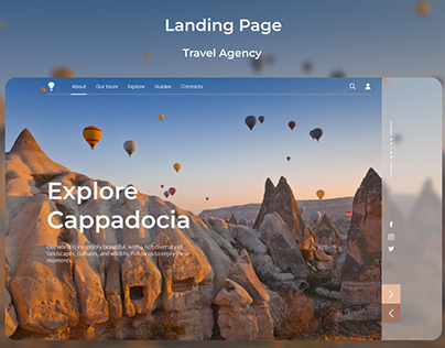 Landing Page - Cappadocia Travel Agency
