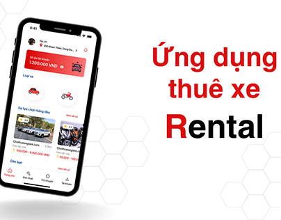 Rental Vehicle app mobile