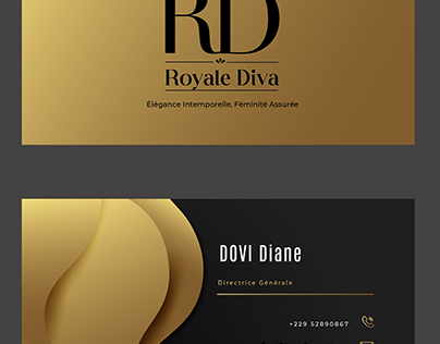 carte de visite Royale Diva
