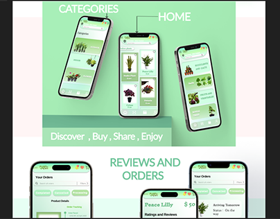 Plantify Cart (UI/UX of mobile app)