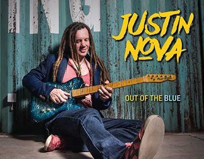 Justin Nova: Out Of The Blue (CD Design)