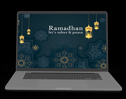 "Ramadhan Let's sahur & puasa"
