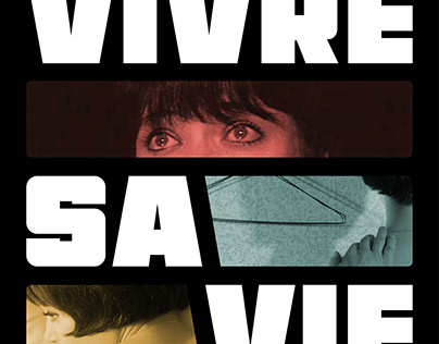 VIVRE SA VIE - Movie Poster Design