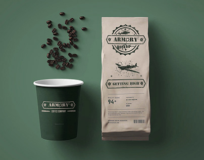 Armory Coffee brand development ☕