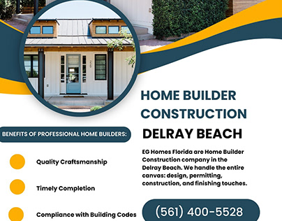 Home Builder Construction Delray Beach