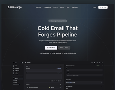 Project thumbnail - Email AI Genarator Landing Page