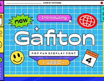 GAFITON (FONT LAYOUT)