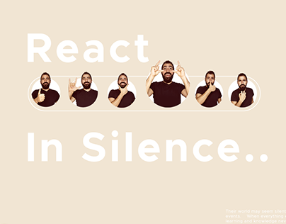 React in silence (International Day Of Sign Languages)
