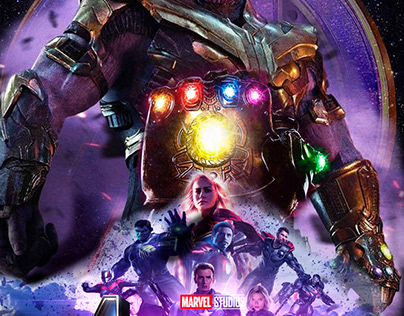 Avengers End Game - Póster