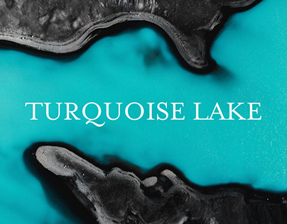 AT THE TURQUOISE LAKE / Iceland From Above VI.