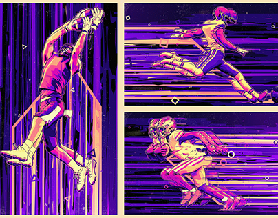 Dynamic Sport Illustrations