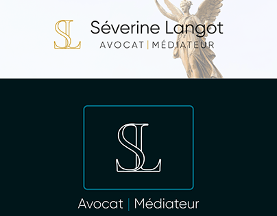 Identité visuelle Séverine Langot avocate