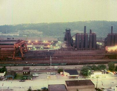 Home Town McKeesport, Pennsylvania. USA in the 1970's