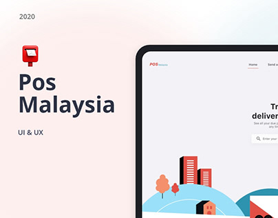 UI&UX - PosMalaysia Website Redesign