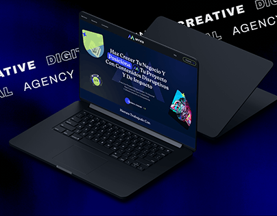Myviu - Creative agency website - UI / UX Design