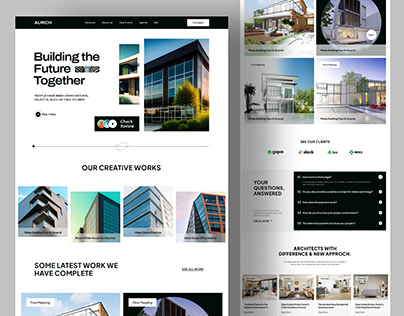 Architectural Website Design