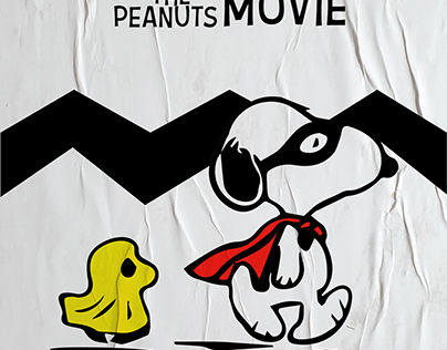 Snoopy The Peanut Movie (Movie Poster ART)