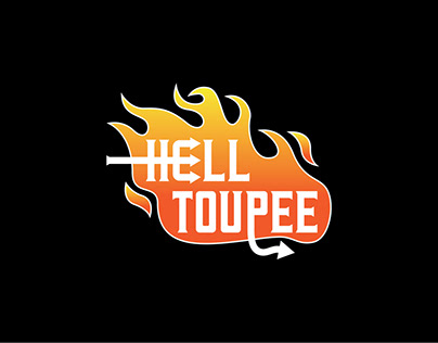 Barber logos - Loup Garou and Hell Toupee