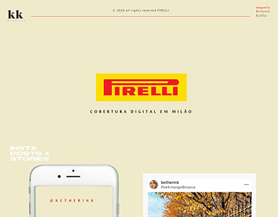 Calendário Pirelli em Milão: cobertura digital