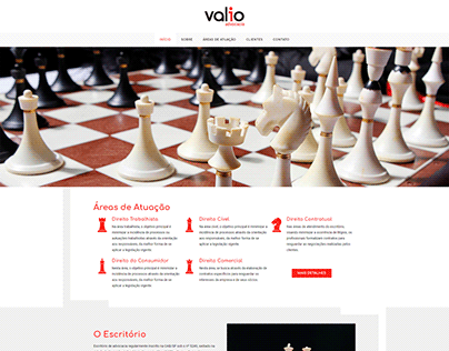 Valio Advocacia - WordPress Website