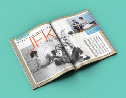 Reminisce Magazine JFK Special Section
