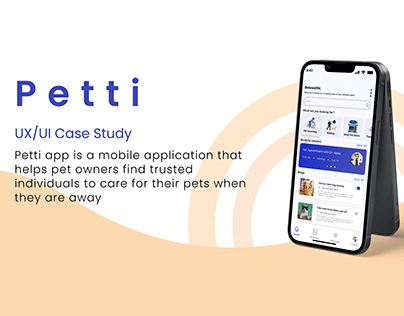 Project thumbnail - Petti App Case Study