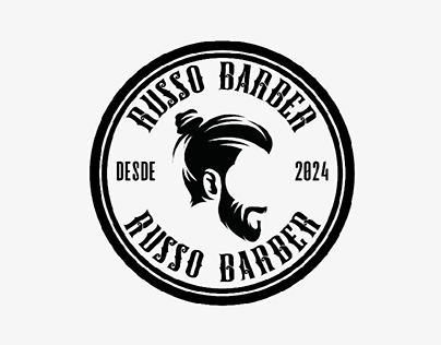 Logotipo RUSSO BARBER - BARBERSHOP