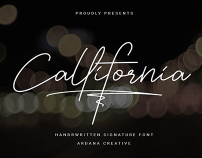 Callifornia - Free Download Signature Font