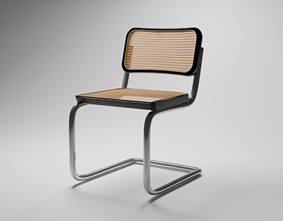 Project thumbnail - Cesca Chair Study | Blender