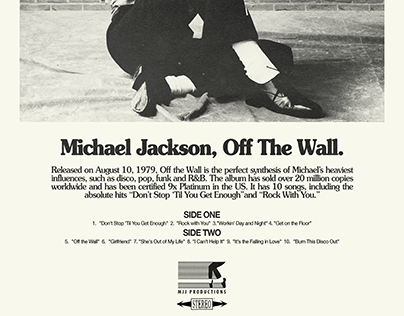 MICHAEL JACKSON - OFF THE WALL