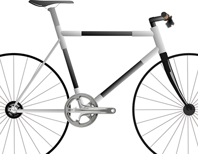 Steel and carbon fiber bike concept