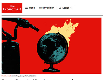 The Economist "From Gaza to Ukraine, wars and crises"
