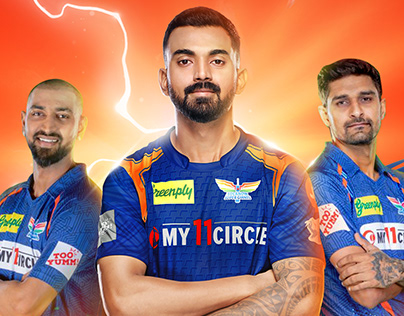 campaign design for Lucknow Super Giants