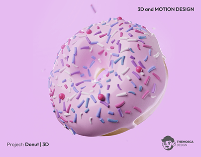Donut | 3D Design and Motion