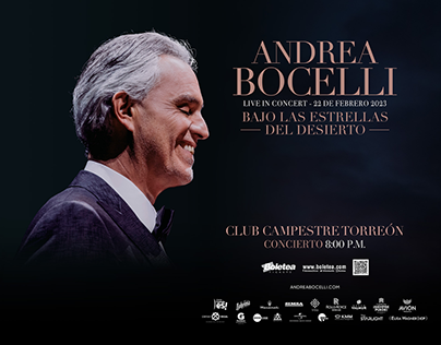 Andrea Bocelli -Bajo las estrellas del desierto-