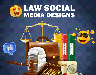 Law social media designs