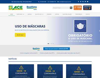 Website da ACE São João