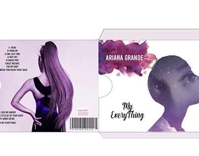 Rediseño disco de Ariana Grande