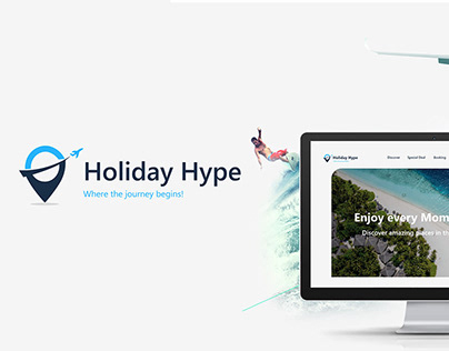 Holiday Hype | Traveling App Web design
