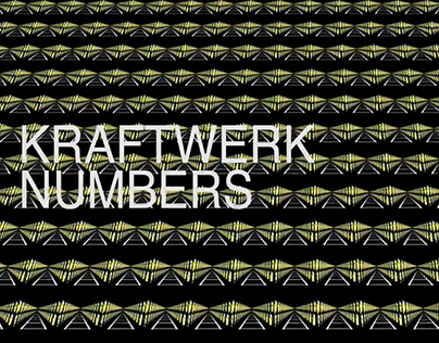 Kraftwerk - Numbers - Motion Graphic