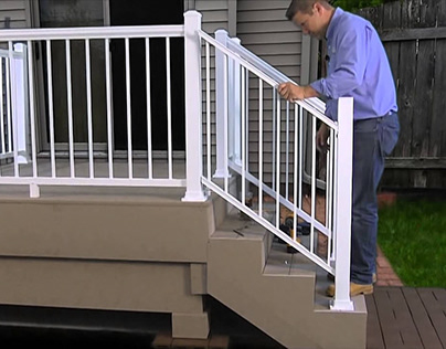Enhancing Your Outdoor Space Aluminum Stair Railing