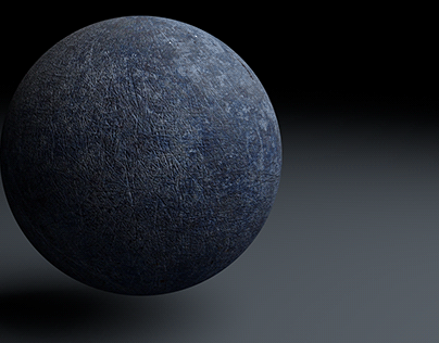 Metall sphere with displacement