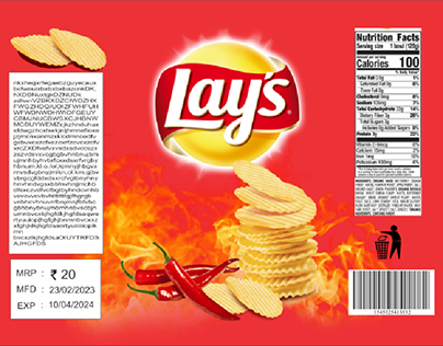 Lay's Chips Layout