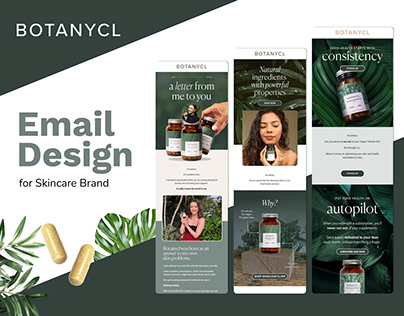 Email Design for Skincare Brand
