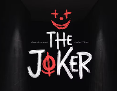 The Joker Font