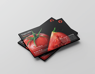 Brochure Design about Tomatoes