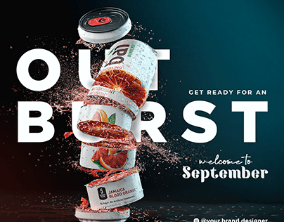 OUTBURST - September Social Media Poster Design
