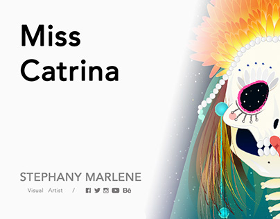 Miss Catrina - Illustration