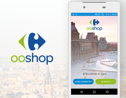 Redesign Concept Carrefour ooshop Application