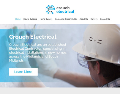Crouch Electrical Website UI